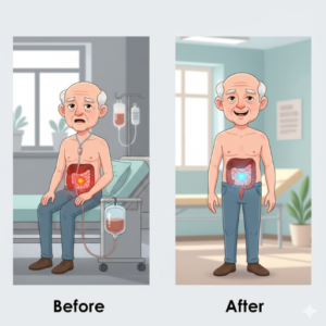 शस्त्रक्रियेविना प्रोस्टेटवर मात – केवळ १० दिवसांत कॅथेटर काढला