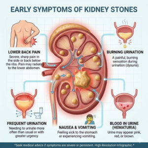 Top 7 Early Symptoms of Kidney Stones You Should Not Ignore