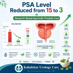 Case Study: PSA Level Reduced from 15 to 3 with Ayurvedic Treatment